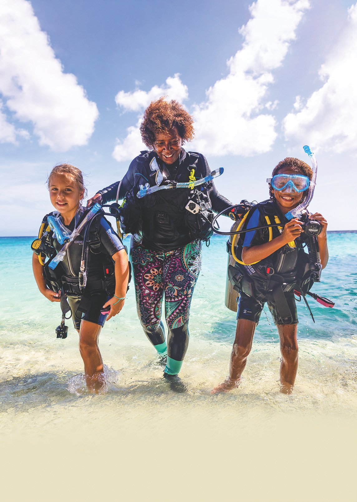 ConnectOcean team member promoting ocean conservation