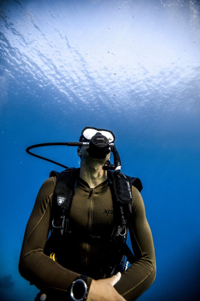 ConnectOcean team member promoting ocean conservation